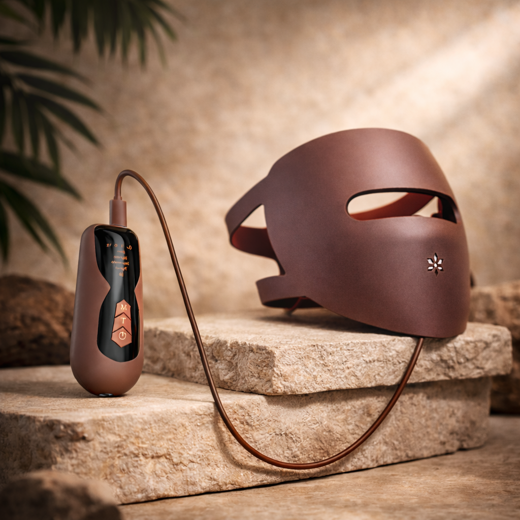 Masque LED Visage Flore-Via